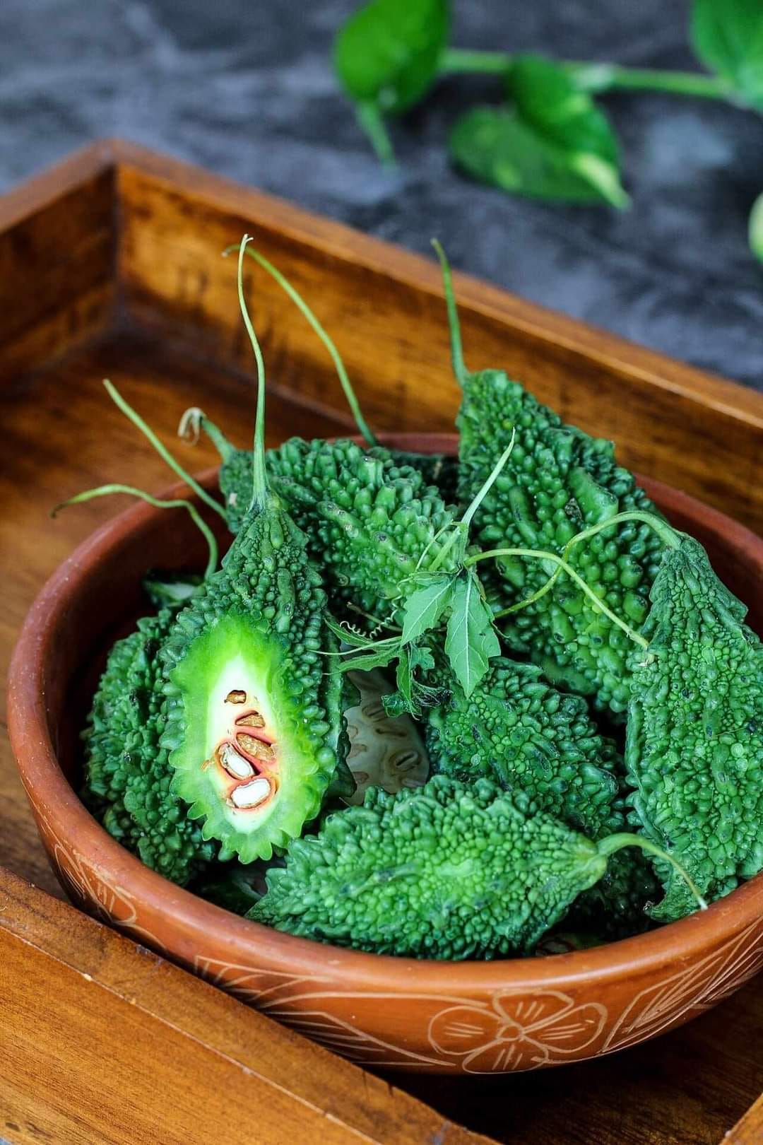 Bitter Melon in a bowl